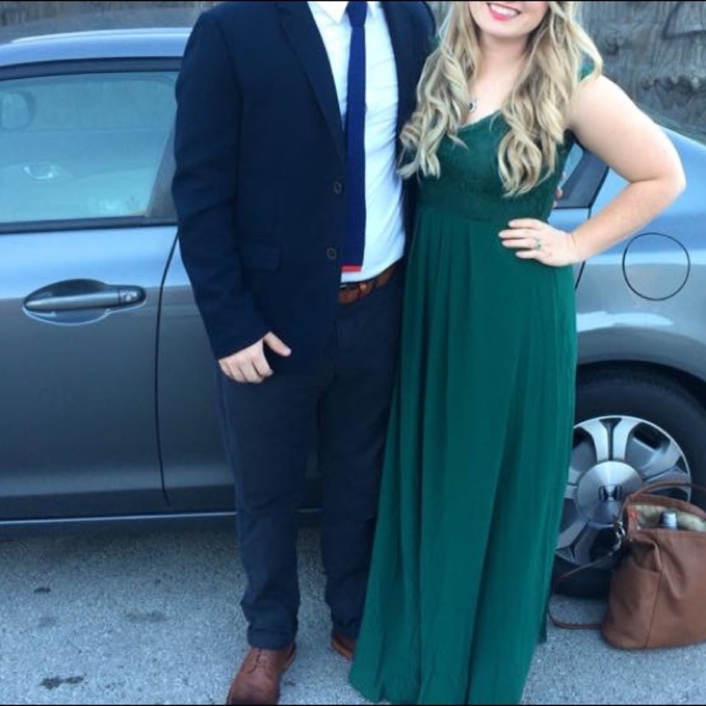 Elegant Emerald Formal Dress